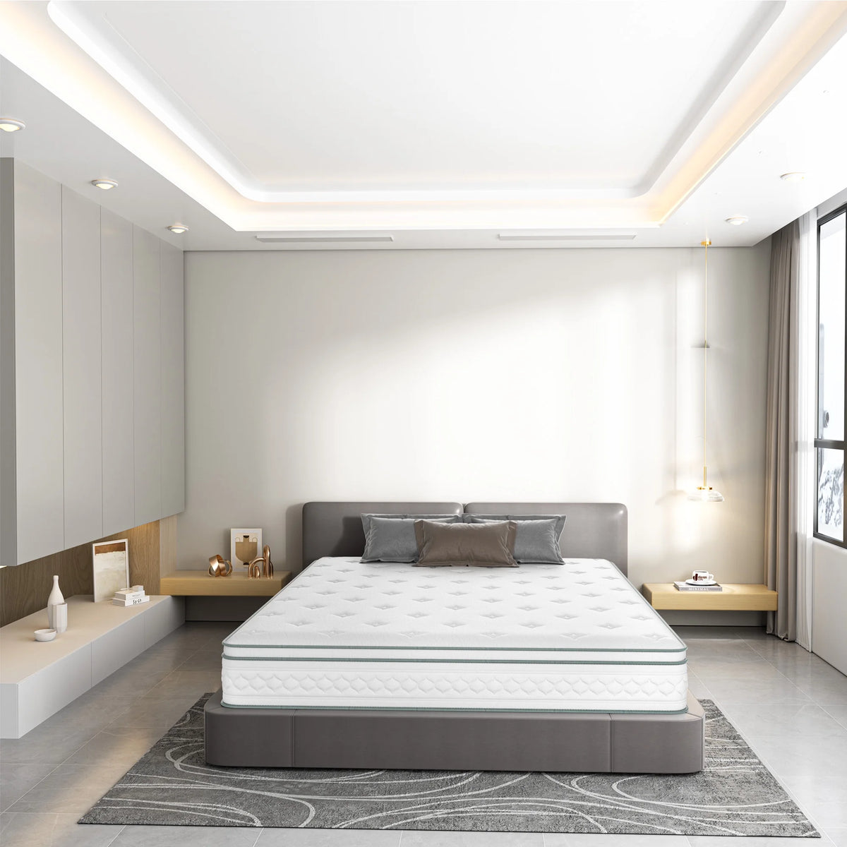 12 inch Twin Gel Memory Foam Mattress L421