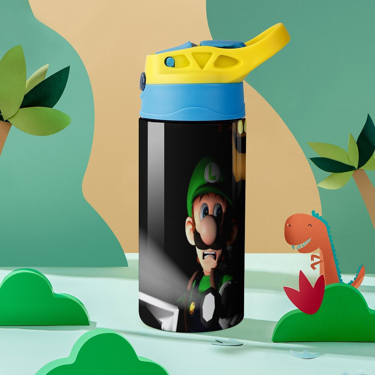 Insulated Stainless Steel Water Bottle with Straw A7586