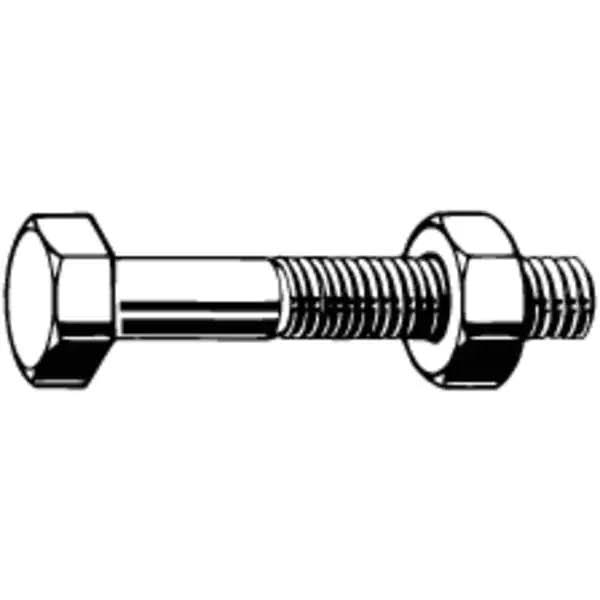 1/2-13X1-1/4 Steel Hex Head Cap Screw X536892
