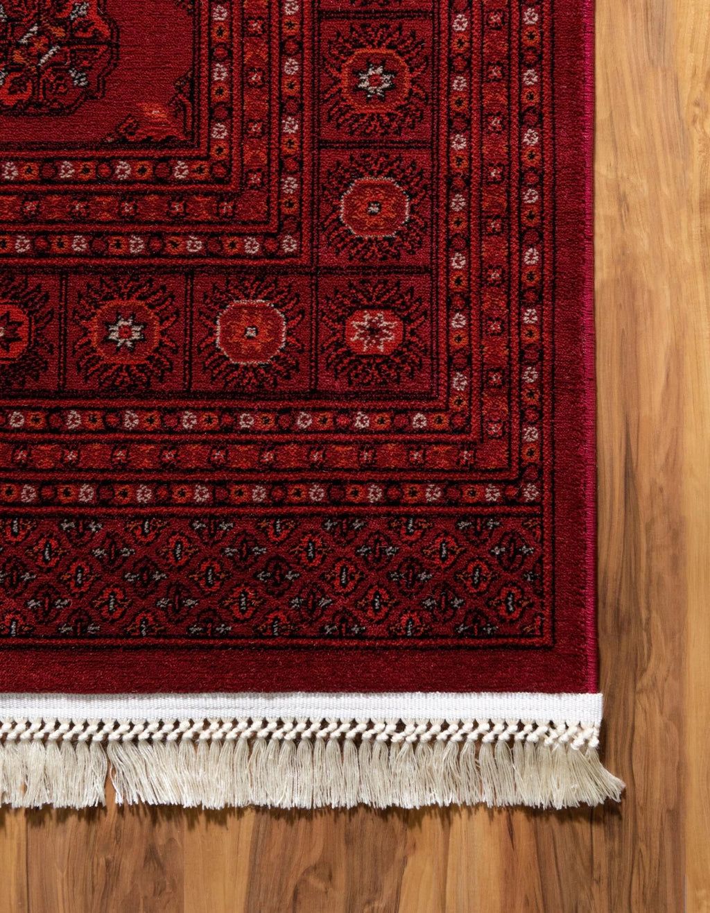 Bokhara Collection Rug 7' x 10' Red Low Rug T2041
