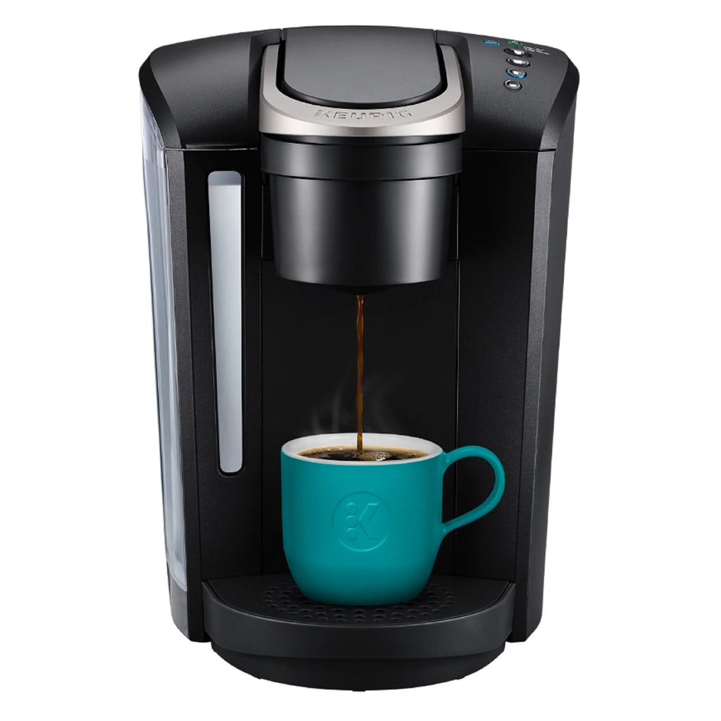 Single-Serve K-Cup Pod Coffee Maker with 12oz Brew Size, Matte Black U1061