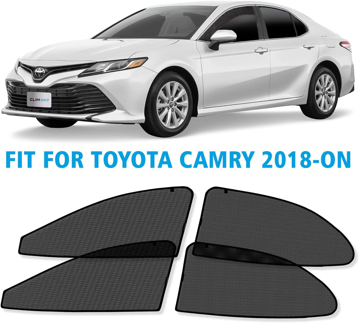 Magnetic Car Window Sunshade 4 Pc. Set G59871