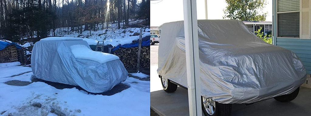 SUV Cover with Fleece Lining, Anti-Theft Cable Lock, Storage Bag & Wind Straps F960