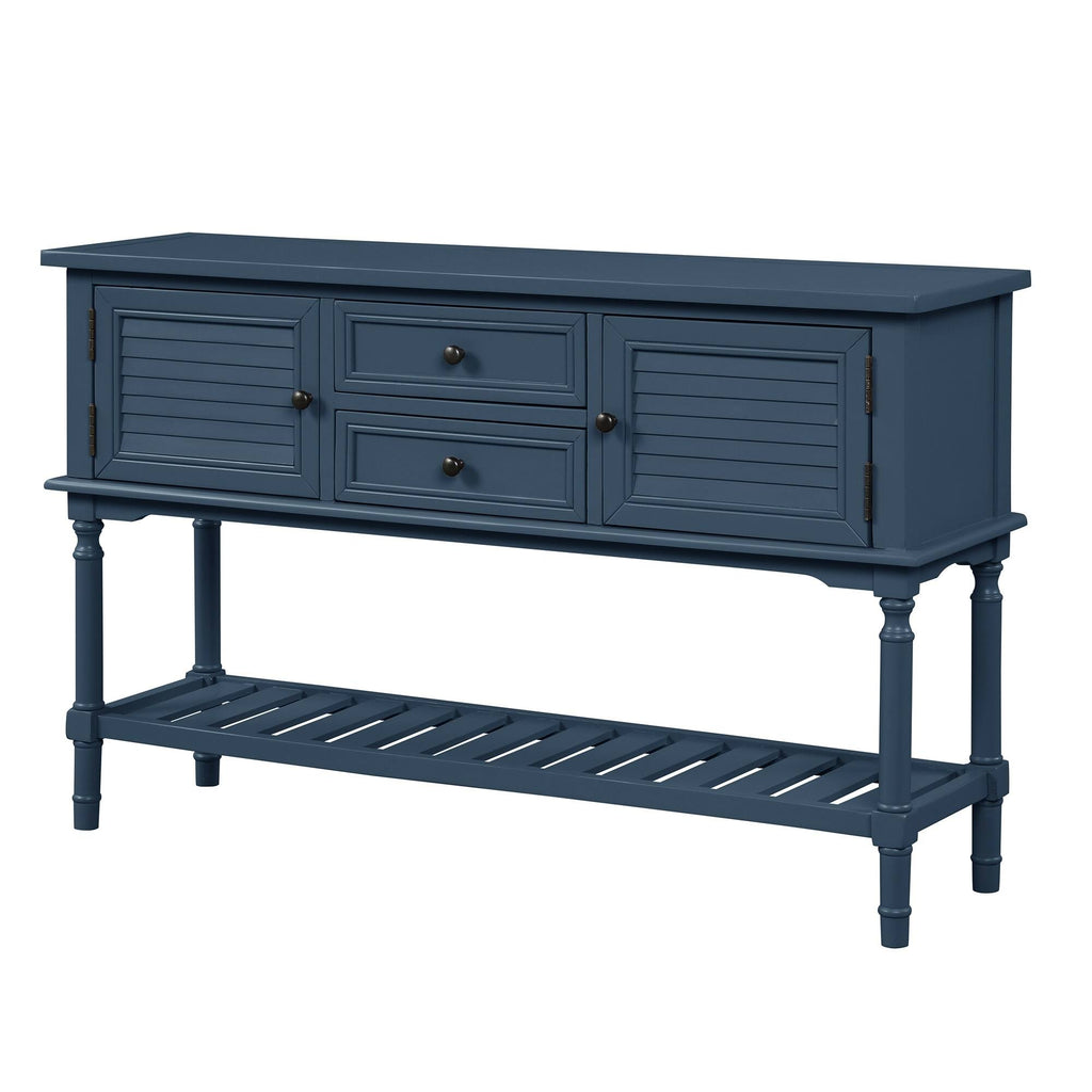 Black 47'' Sofa Table Console Table I740