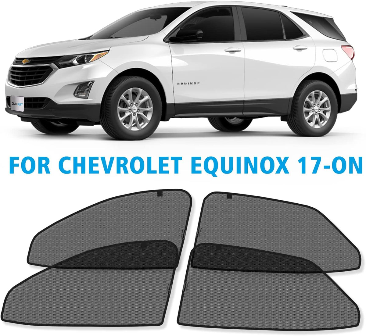 Magnetic Car Window Sunshade 4 Pc. Set G59871
