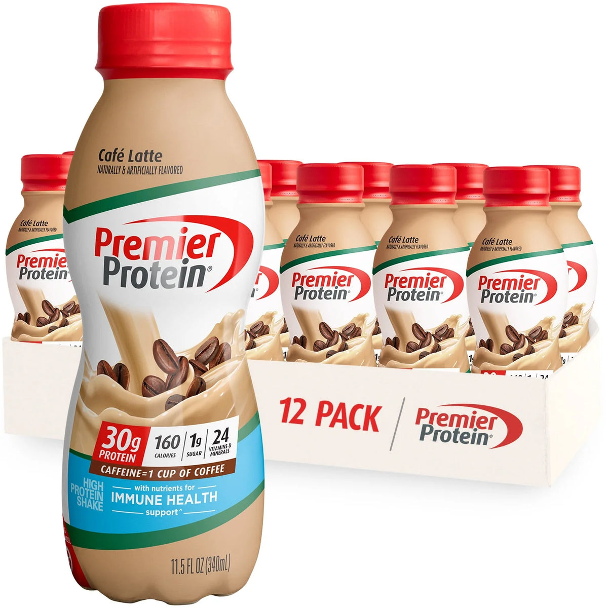 Cafe Latte Protein Shake 11.5 fl oz 12 Ct E501