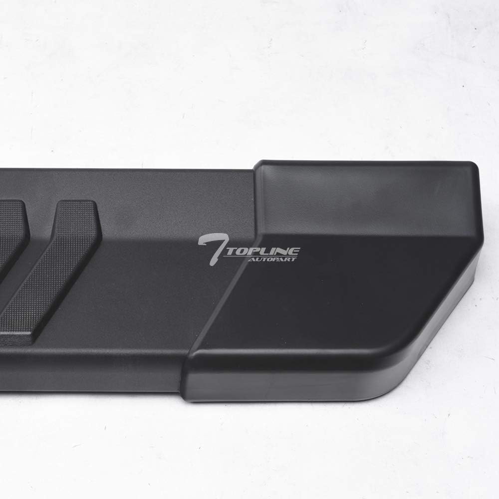 Matte Black Aluminum Side Step Rail Running Boards V526