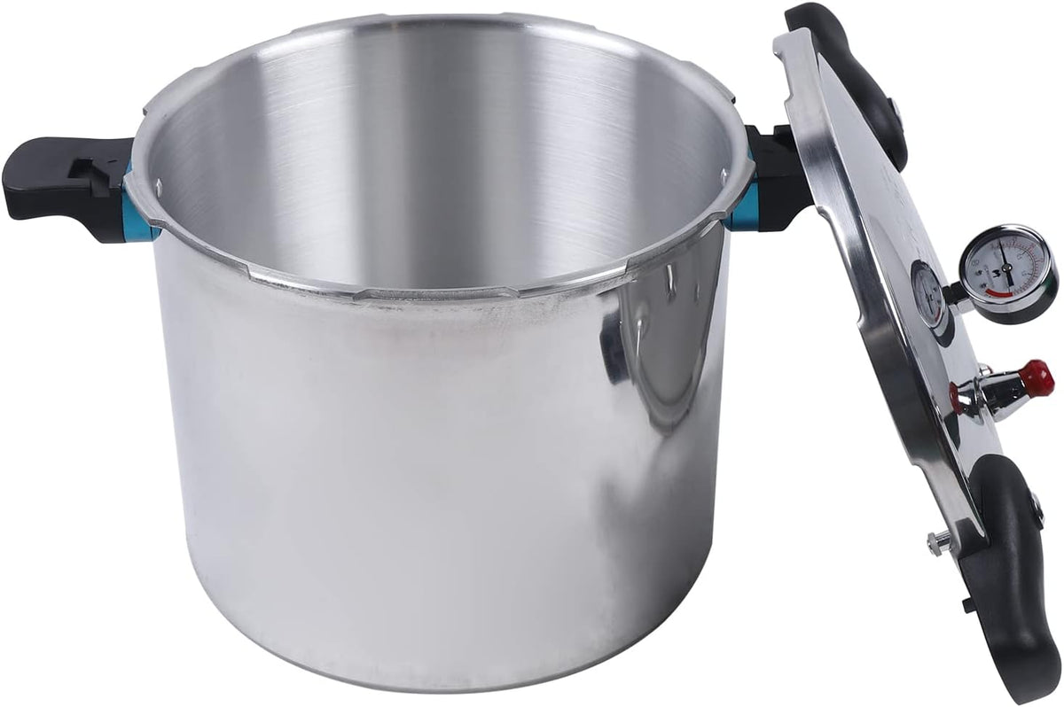 23 Quart Pressure Canner and Cooker with Pressure Gauge A75827