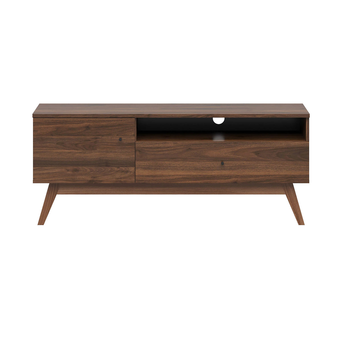 Mid-Century Wood TV Stand P4563