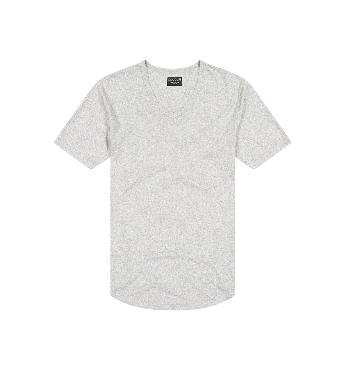 Supima Scallop V LT. Heather Grey / XXL M918554