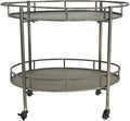 Gold 2 Tier Metal Bar Cart G205