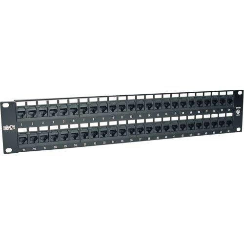 48-Port Cat6/Cat5 2U Rack-Mount Patch Panel C8622