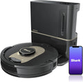 Black Robot Vacuum with XL HEPA Self-Empty Base S898