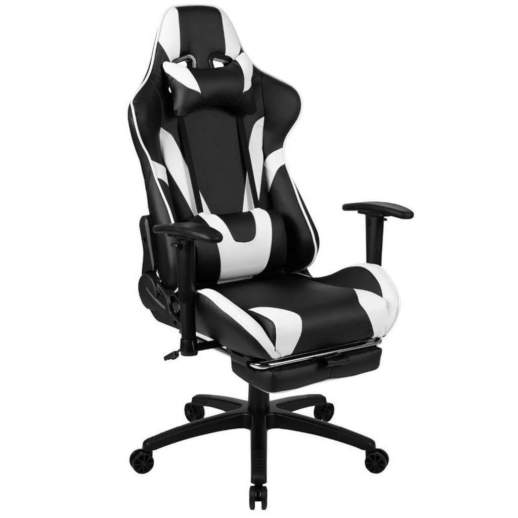 Black Gaming Desk and Reclining Swivel Chair H85522
