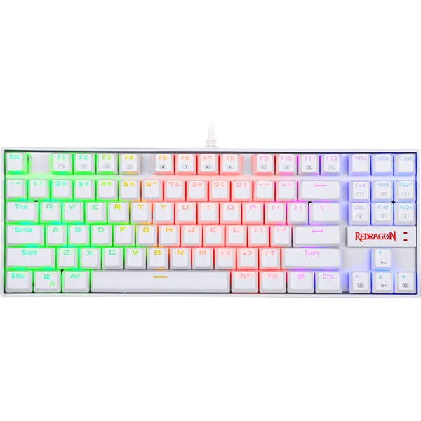 White Wired TKL Mechanical Gaming Keyboard I27856