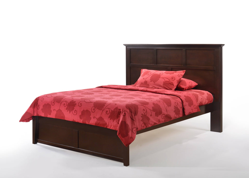 Medium Oak Twin Bed Frame O705