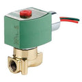 120V AC Stainless Steel Solenoid Valve, Normally Open, 1/4 in J528200