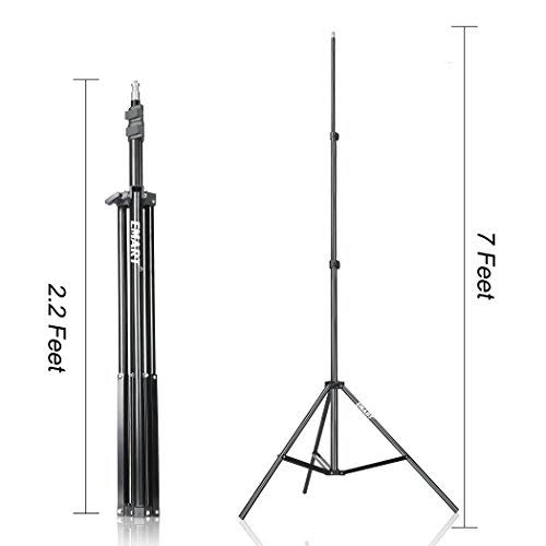 8.5x10ft Photography Background Stand Kit with 3 Muslin Backdrops U32443
