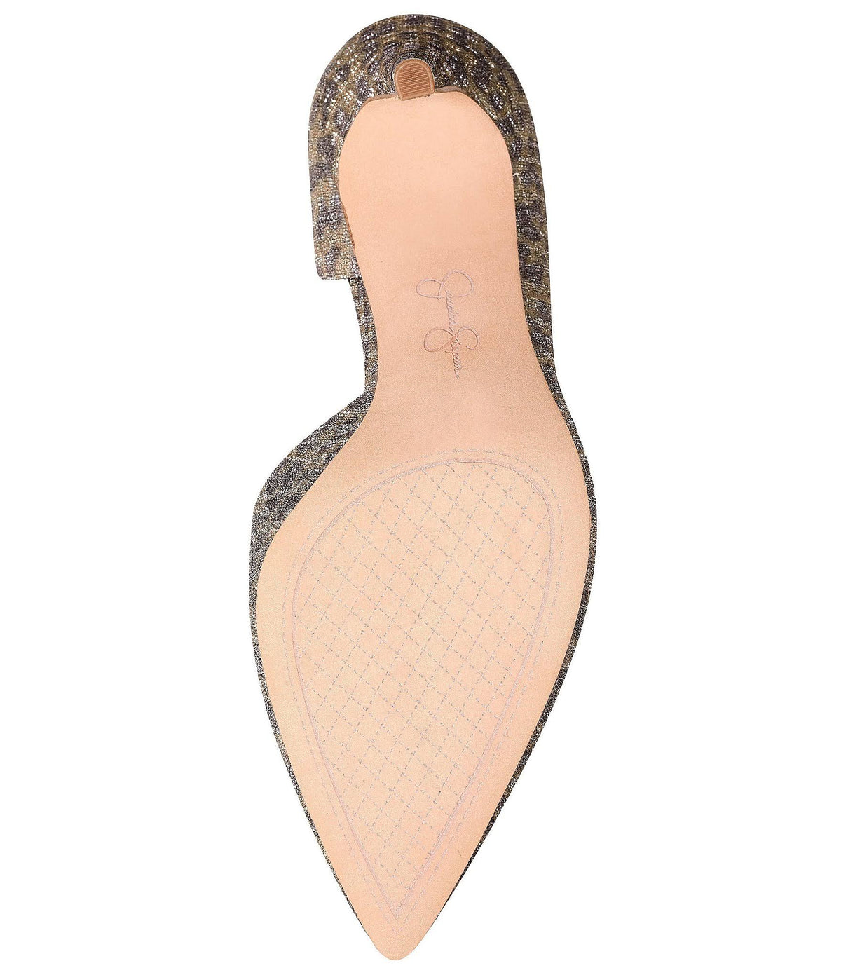 Metallic Leopard Print Pumps P43127