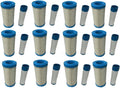 Pack of 12 Air Filters + 12 Pre Filters Combo W310922
