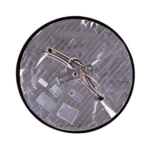 2 Light Flush Mount Black C955