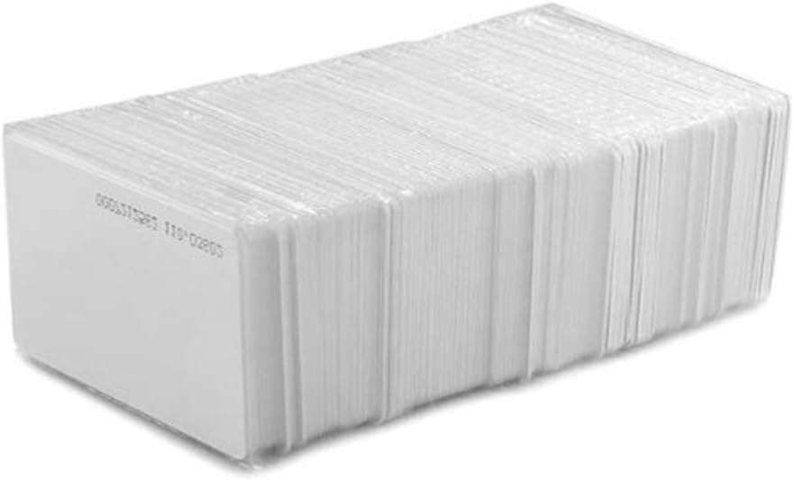125Khz RFID Proximity Cards, 0.8mm, Read only (200pcs) B846459