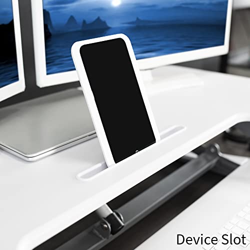 36 inch Electric Height Adjustable Stand Up Desk Converter Black G1139