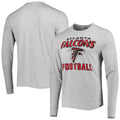 Men's Heathered Gray Long Sleeve T-Shirt C644