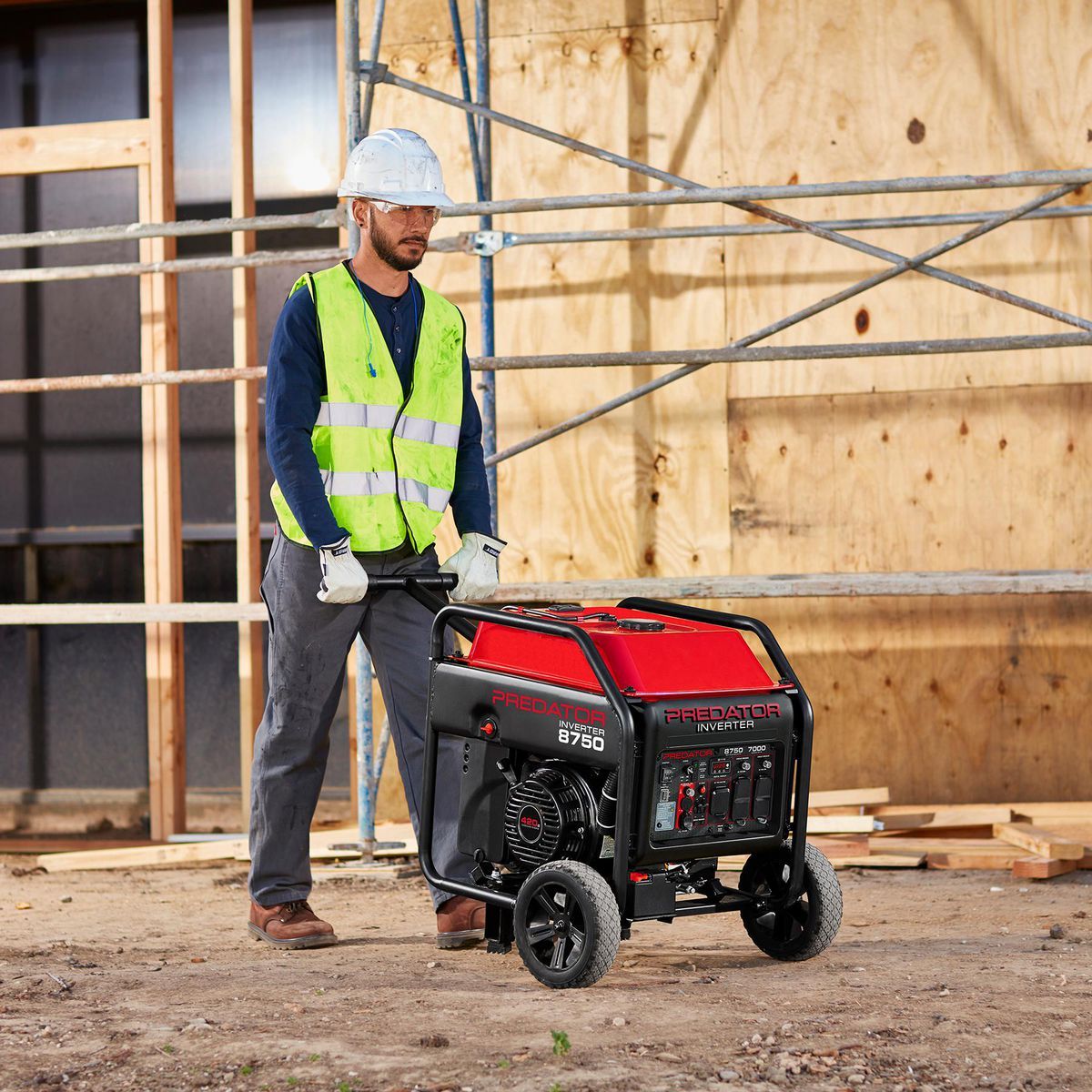 8750 Watt Open-Frame Inverter Generator R2690