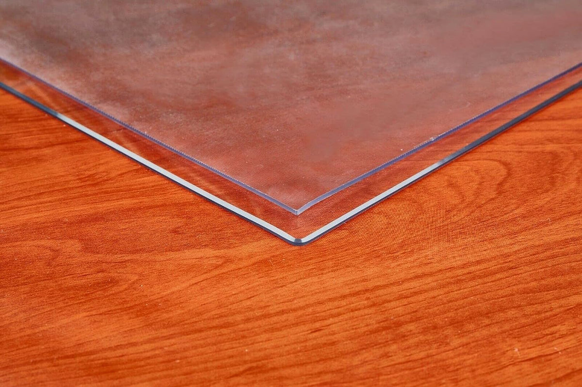 Clear 1.5mm Thick PVC Table Protector (24x36) Pack of 2 Y6873