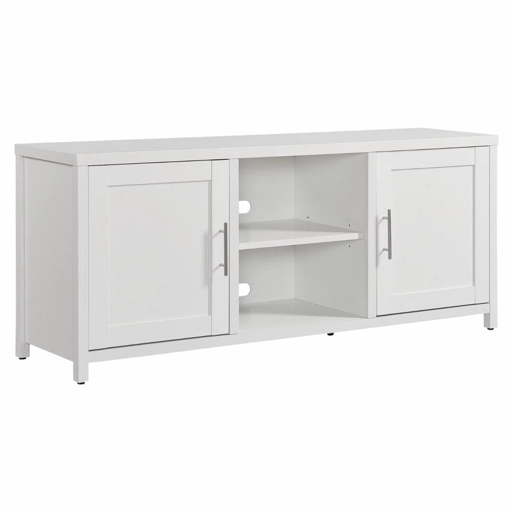 White Rectangular TV Stand T30005