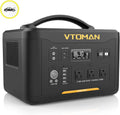 Portable Power Station with Jump Starter, 1500W/1548Wh LiFePO4 Battery M7997