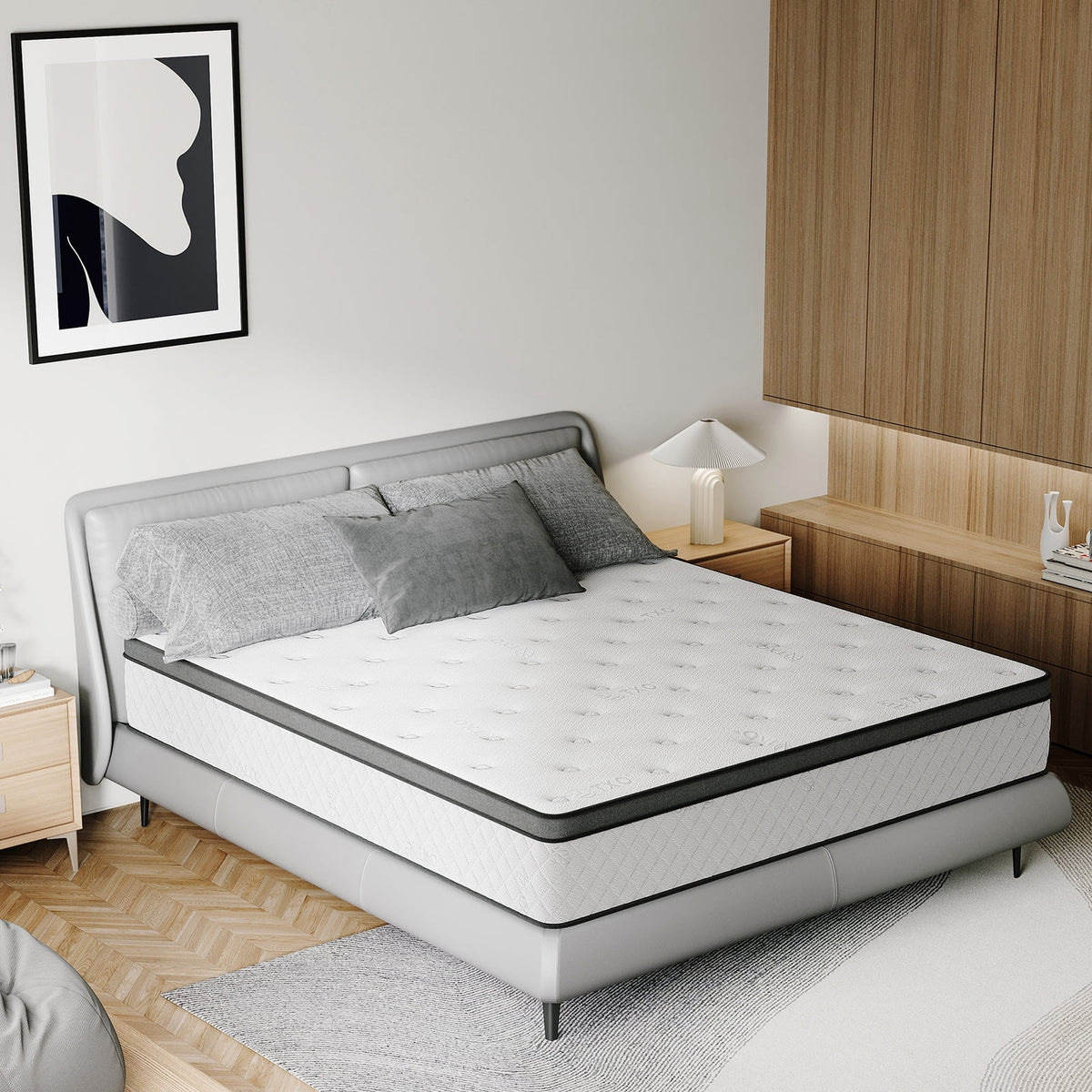 12 inch Twin Gel Memory Foam Mattress L421
