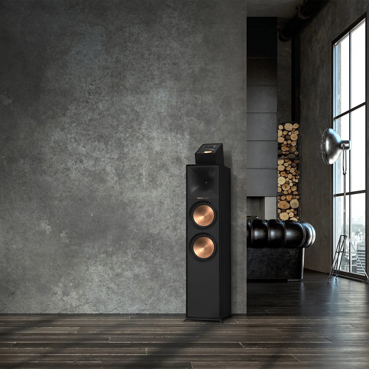 Black Dolby Atmos Speakers - Pair L84843
