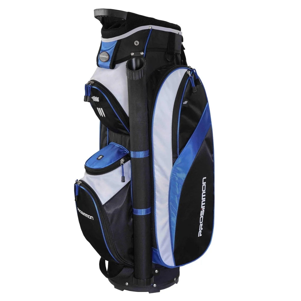 14 Way Cart Golf Bag Black Red Q107107