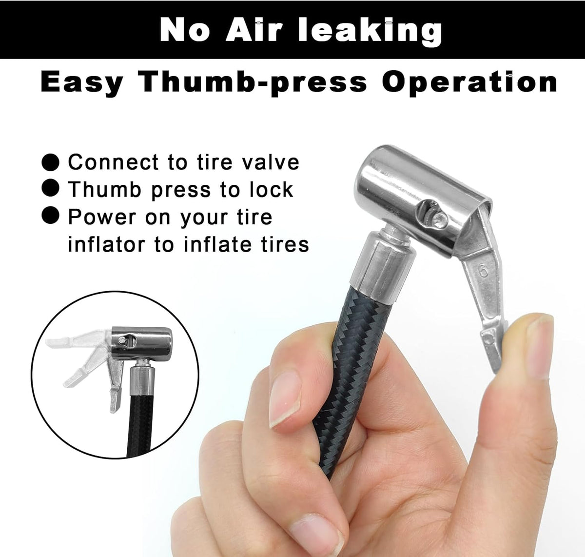 Rubber Tire Inflator Hose Adapter (9.2inch) Y397875