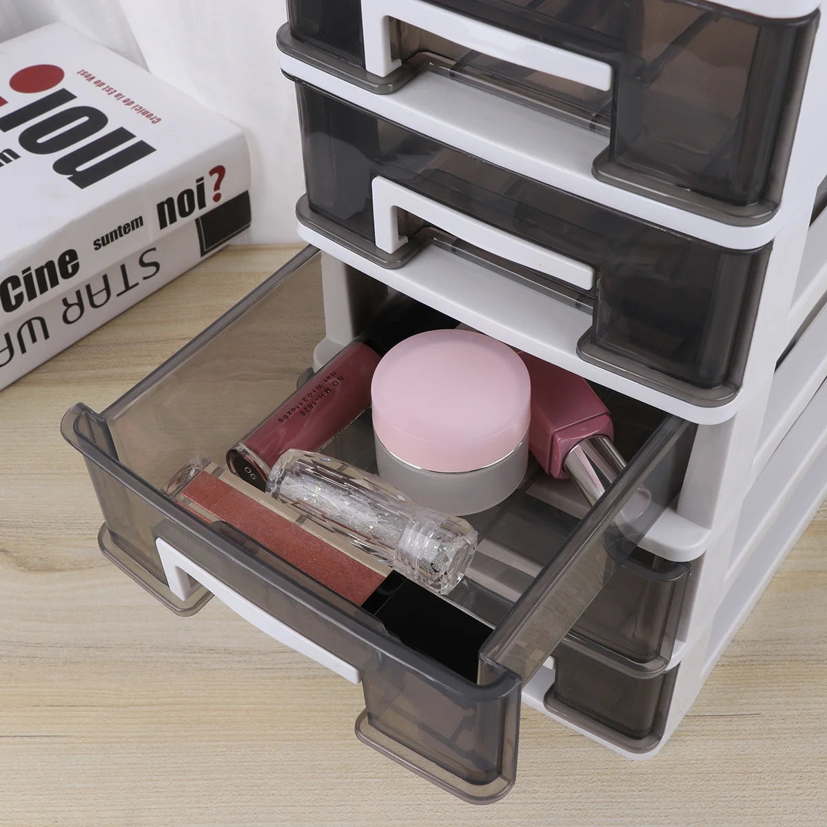 Four-layer Plastic Storage Cabinet N4375