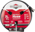 75-Foot Heavy-Duty Rubber Garden Hose Pack of 2 L22704