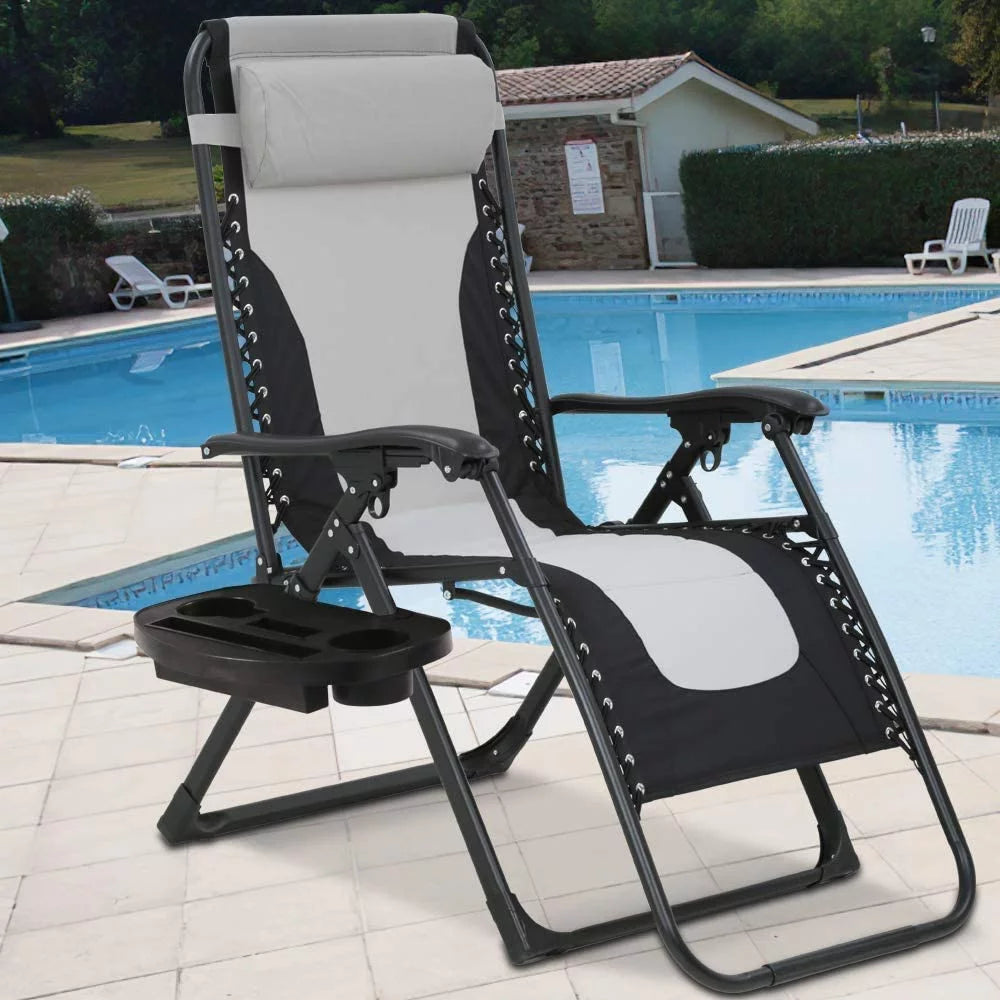 Oversized Zero Gravity Chair with Cup Holder M118142
