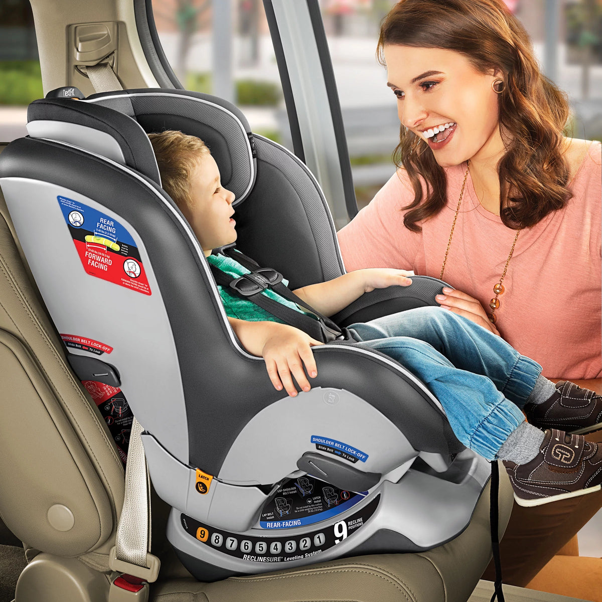 Convertible Car Seat - Carbon (Black/Grey) X5397