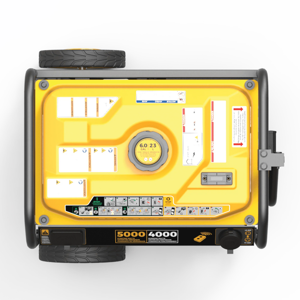5000/4000 Watt Remote Start Gas Portable Generator K91750
