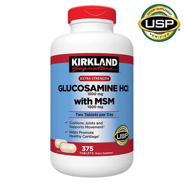 375 Tablets Glucosamine with MSM J903943