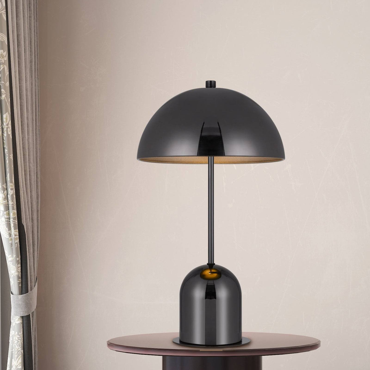 1 Light Accent Lamp Gun Metal T980396
