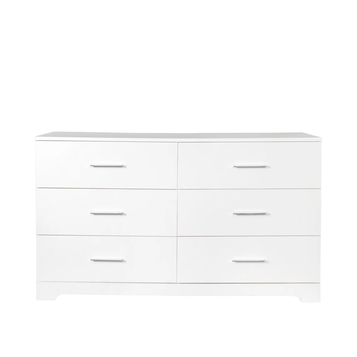 6 Drawer White Dresser E9735