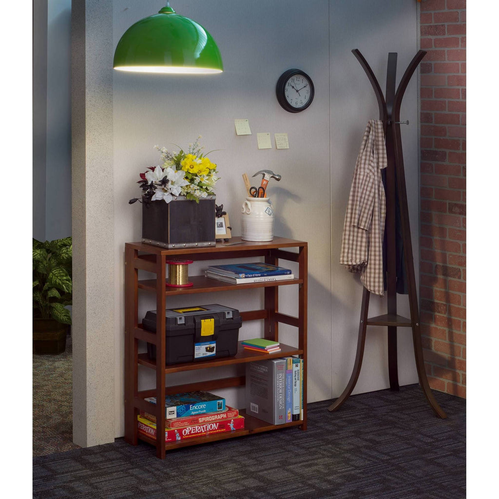 Cherry High Folding Bookcase U40627