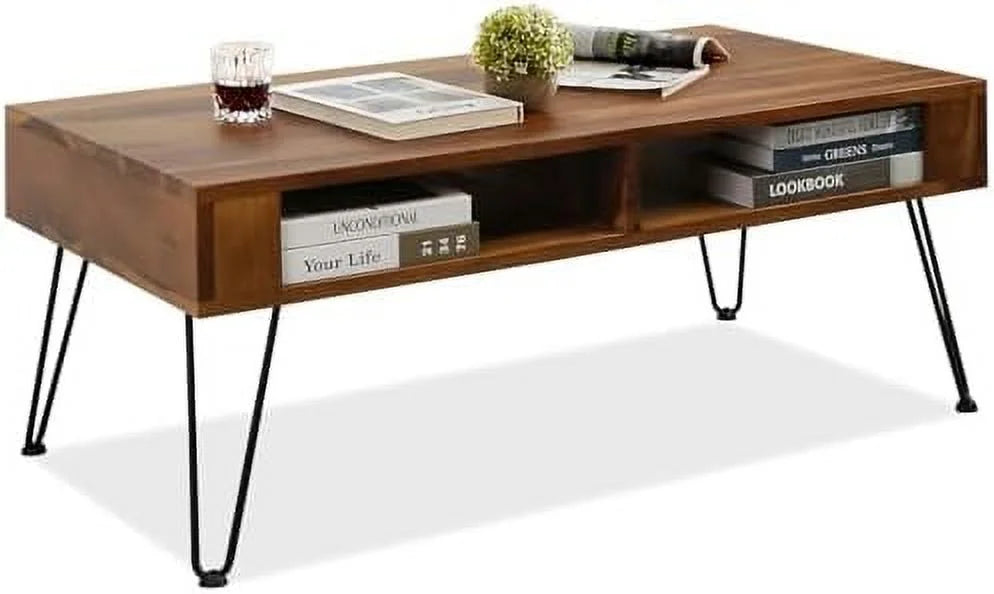 39.4 Inches Coffee Table with 4 Hairpin Legs D6912