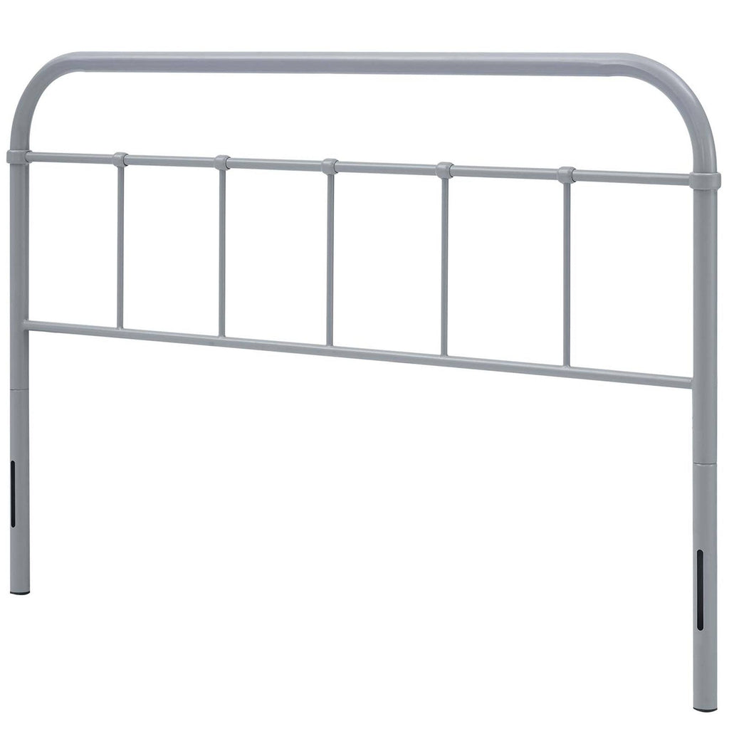 Grey Full Size Metal Headboard X943685