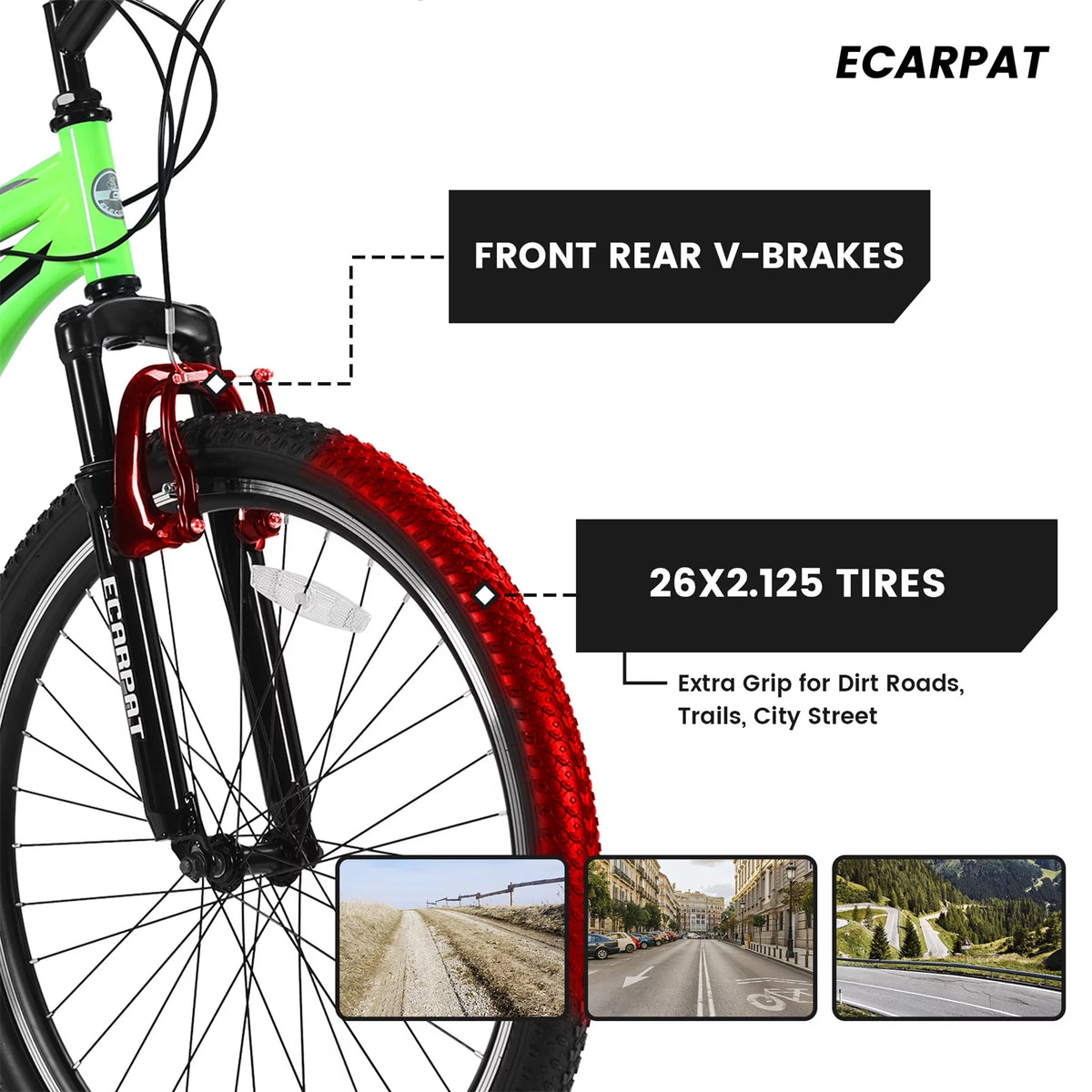 Blue 21-Speed Disc Brakes Mountain Bike A31107