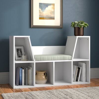 White Cube Bookcase D7827