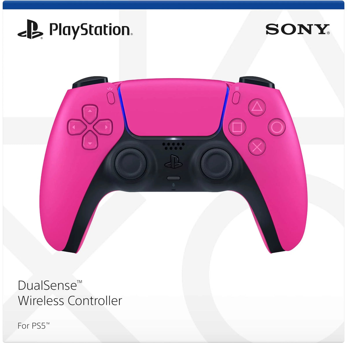 White PlayStation 5 Disc Edition Console with Two Controllers U4109
